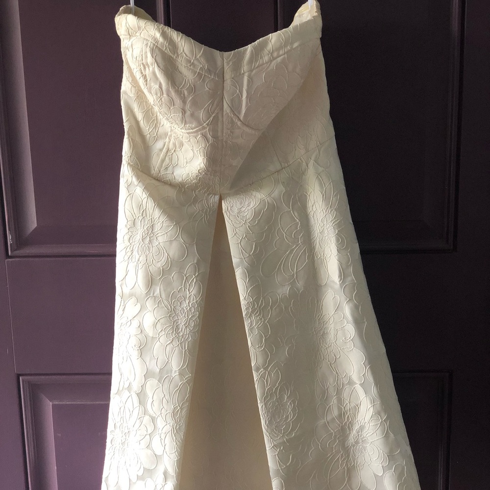 Ivory floral dress
